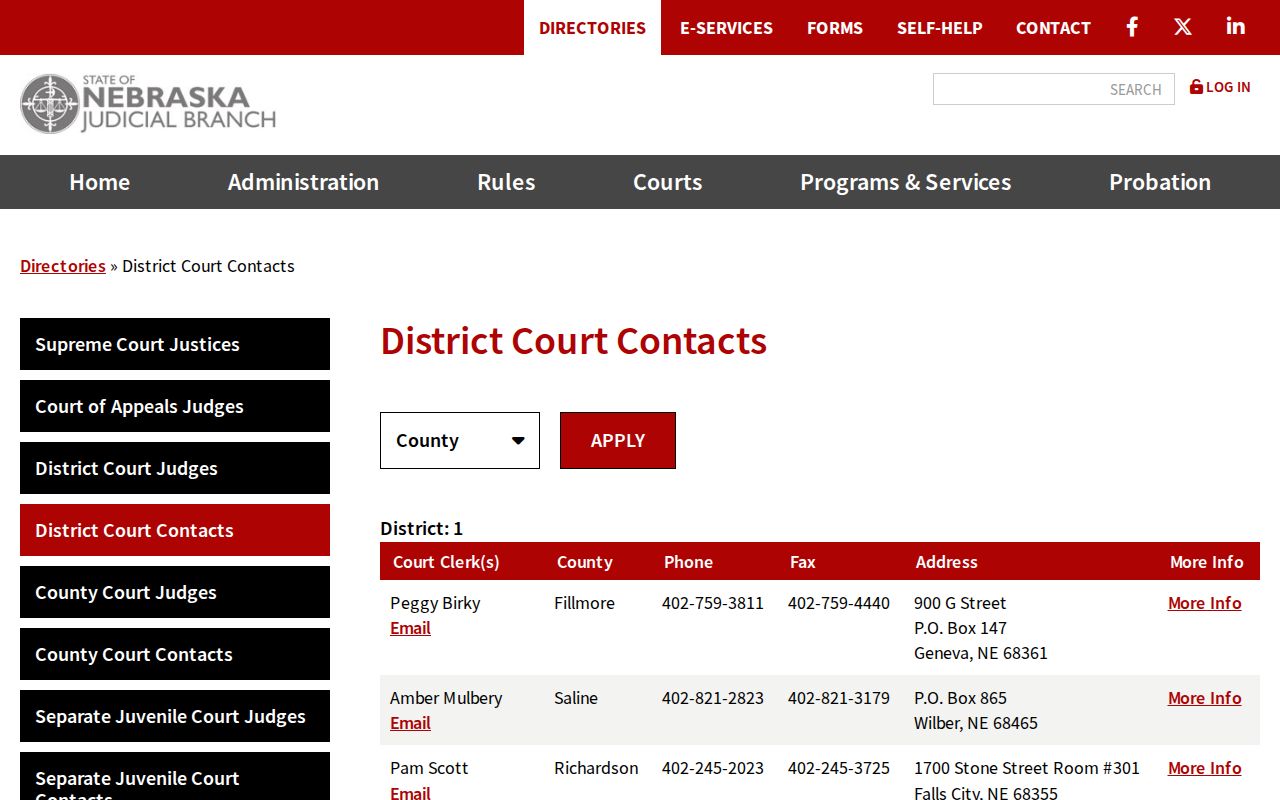 Hooker County active warrants County Court clerk source
